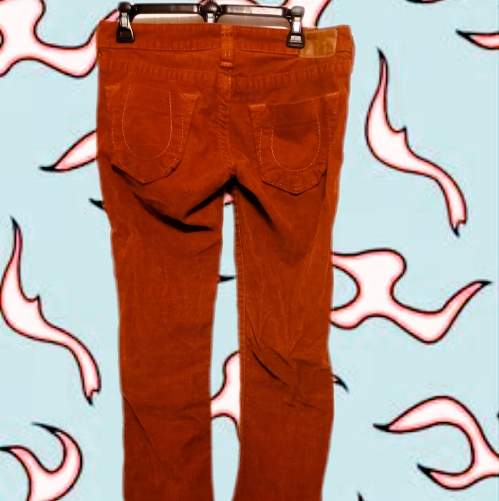 True Religion velvety flare pants